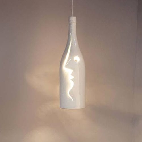 Hängelampe - BOSSA - Engi Lighting - Keramik / modern / mit Kabel