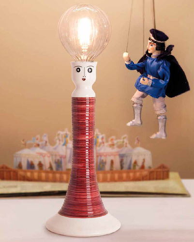 Tischlampe - SBARAZZINA - Engi Lighting - Glas / Keramik / originelles Design