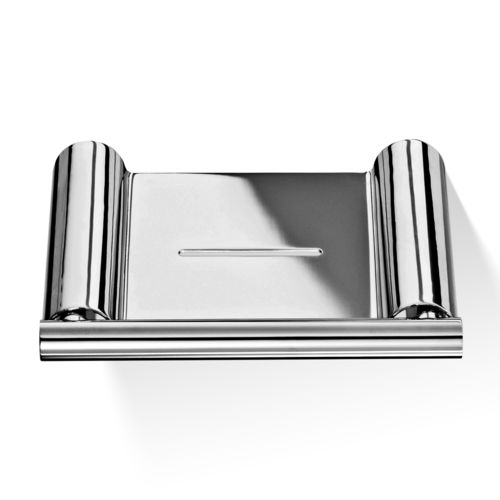 Wandmontierter Seifenhalter - MK WSS - Decor Walther Einrichtungs GmbH - verchromter Messing / Edelstahl / Messing mit Goldauflage