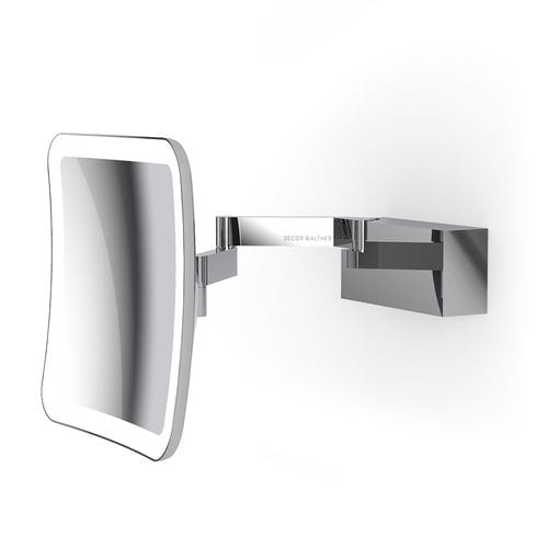 Wandmontierter Spiegel - VISION S - Decor Walther Einrichtungs GmbH - modern / quadratisch / Edelstahl