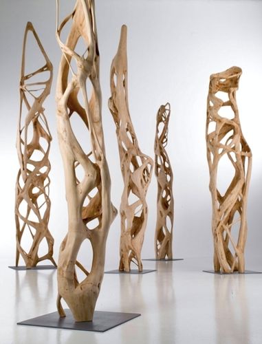 Holzskulptur - SAHTA - MAOLI