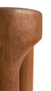 Moderner Hocker - MASK - MAOLI - Holz / mit 3 Beinen
