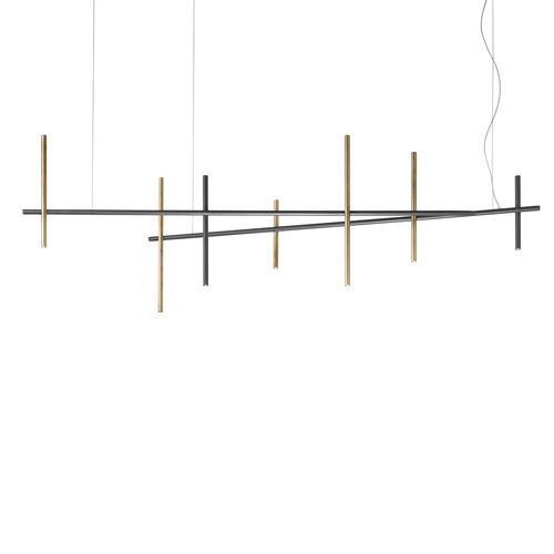 Hängelampe - MIU 656/7SL - iDL - Metall / modern / mit Kabel
