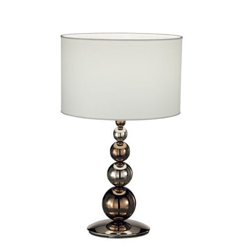 Tischlampe - VANITY : 585/1L - iDL - Metall / Glas / Stoff