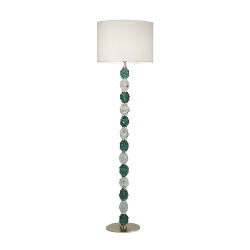 Stehleuchte - CHARME : 600/13P - iDL - Metall / Glas / Stoff