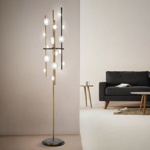 Stehleuchte - FLOWER MIU - iDL - Metall / Glas / modern