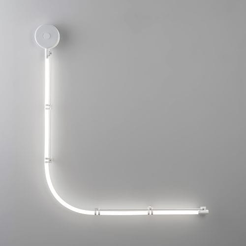 Wandleuchte / minimalistisches Design - ENDLESS - iDL - für den Innenraum / Metall / L-förmig