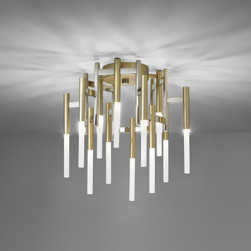 Moderner Kronleuchter - EKLE 668/12PF - iDL - Plexiglas® / Metall / 1 Ebene