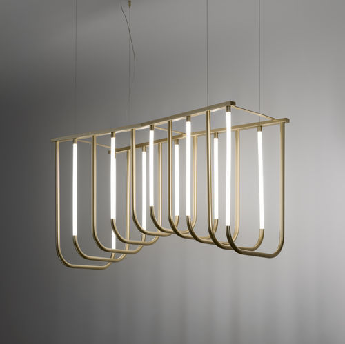 Hängelampe - COLLIER 697/10 - iDL - Metall / modern / mit Kabel
