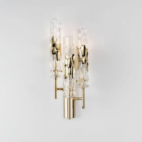 Moderne Wandleuchte - BAMBOO  - iDL - für Außenbereich / Metall / Muranoglas