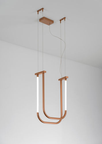 Hängelampe - COLLIER 697/2 - iDL - Metall / modern / mit Kabel