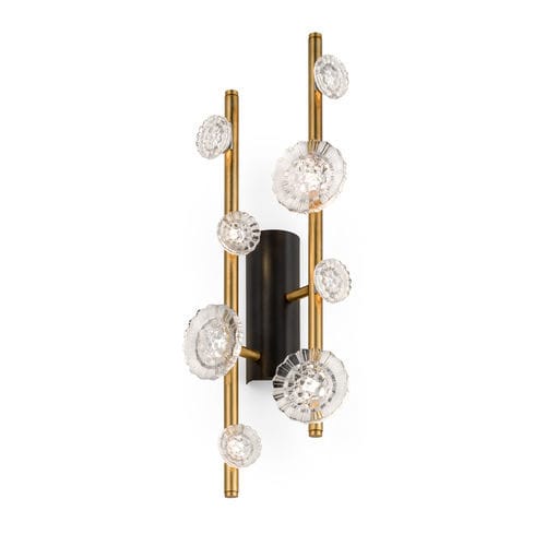 Moderne Wandleuchte - FLOWER MIU - iDL - für den Innenraum / Metall / Glas