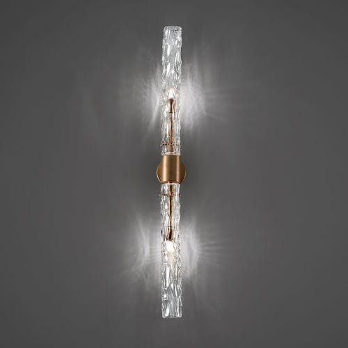 Moderne Wandleuchte - BAMBOO - iDL - für den Innenraum / Metall / Glas