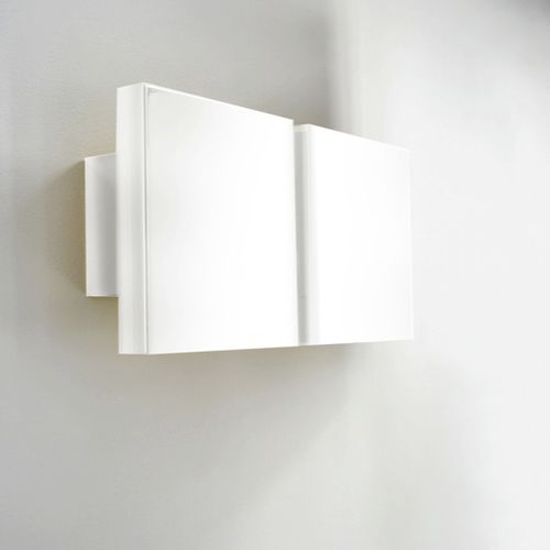 Moderne Wandleuchte - SQUARE 2P : AX029 - Axis 71ba - für den Innenraum / Stoff / rechteckig
