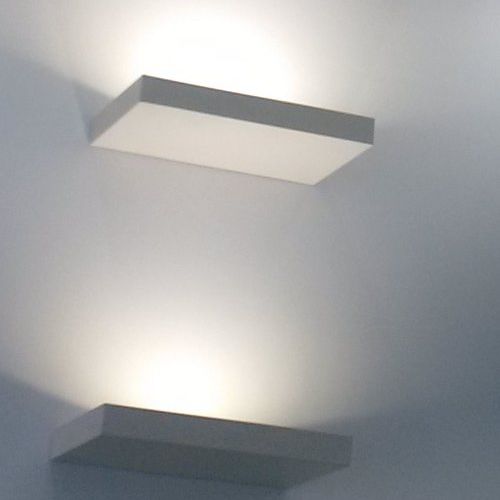 Moderne Wandleuchte - UP : AX170002000 - Axis 71ba - für den Innenraum / Metall / rechteckig