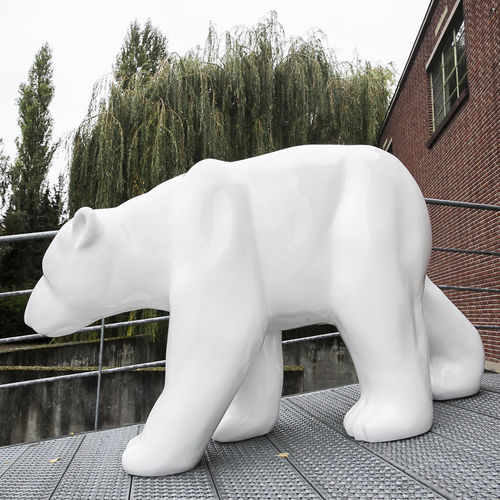 Steinskulptur - MUMMY BEAR : AX2600 - Axis 71ba - für Außenbereich