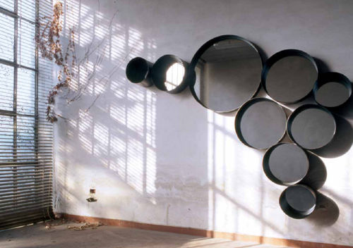 Wandmontierter Spiegel - PUNTO - minottiitalia - modern / Metall