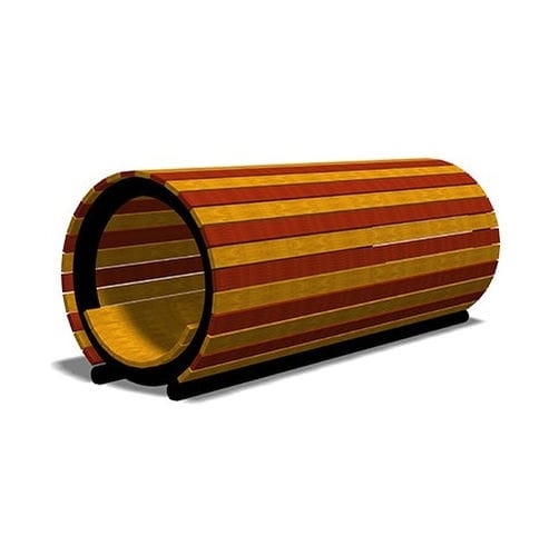 Tunnel für Spielplätze / Holz - RIGATONI - TLF srl