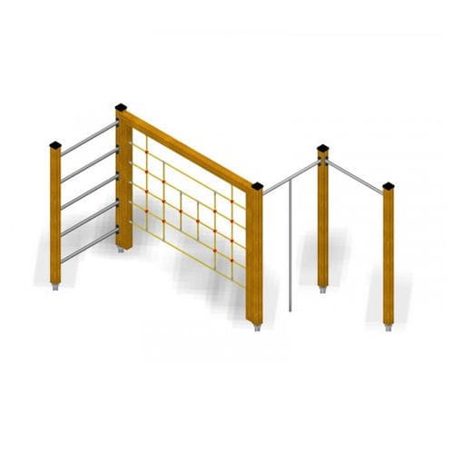 Klettergerüst für Spielplätze - JIM 1  - TLF srl - Holz