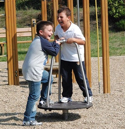Spielplatz-Drehgerät / Kinder - FRULLO   	 - TLF srl - für Spielplätze