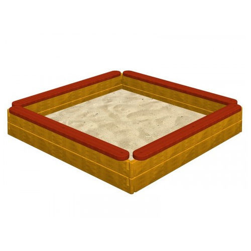 Sandkasten für Spielplätze - SABBIERA 1A - TLF srl