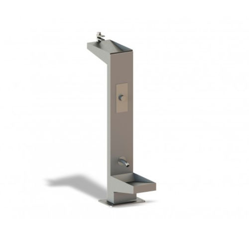 Trinkbrunnen für Hunde - NFIF1002CZCM - TLF srl - für Außenbereich / Metall / für öffentliche Bereiche