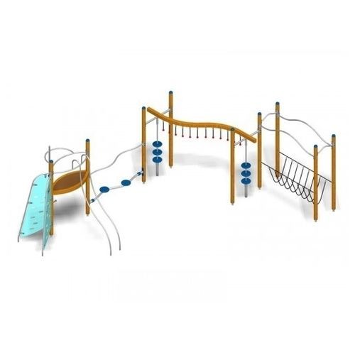 Trimm-Dich-Pfad / für Spielplätze - ELASTICO 402  - TLF srl - Slalom / für Hochsprung / für Außenbereich