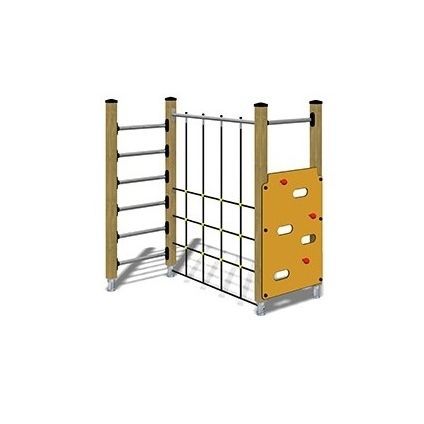 Klettergerüst für Spielplätze - TOGO JIM 2  - TLF srl - Holz