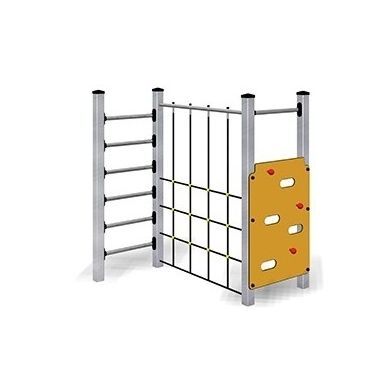 Klettergerüst für Spielplätze - TOGO JIM 2  - TLF srl - Aluminium