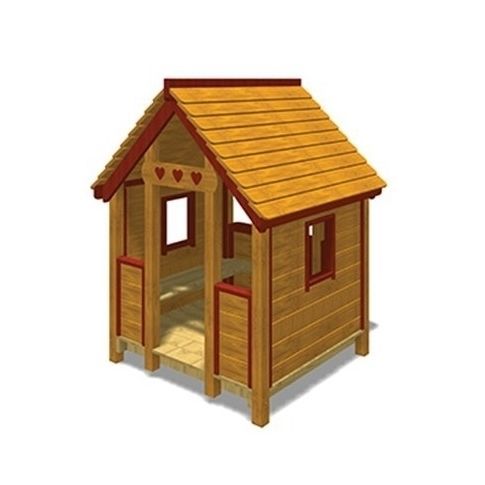 Spielhaus für Spielplätze - FRIENDS HOUSE B  - TLF srl - wasserdicht / bodenstehend / Holz