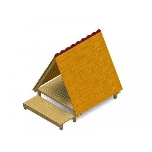 Spielhaus für Spielplätze - CAPANNA C    - TLF srl - wasserdicht / bodenstehend / Holz