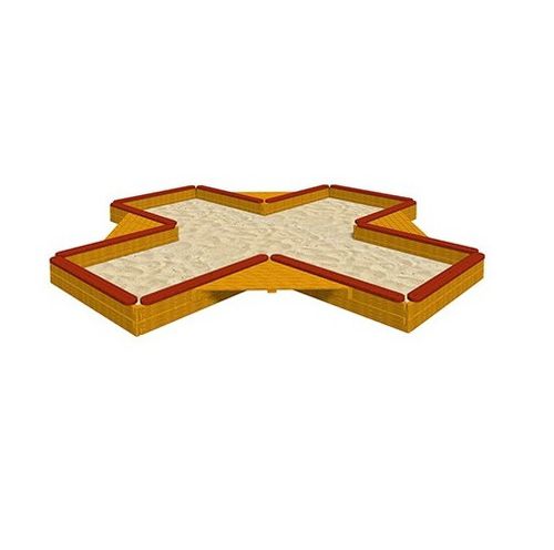 Sandkasten für Spielplätze - SABBIERA 3D   - TLF srl