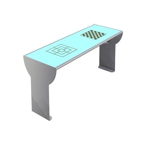 Schachtisch für Außenbereich - JESOLO  - TLF srl - modern / für öffentliche Bereiche / Edelstahl