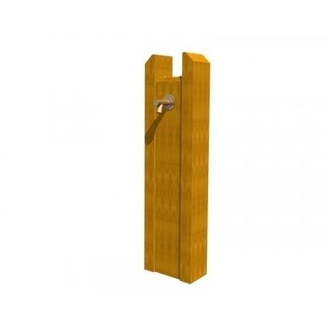 Trinkbrunnen für Außenbereich - 3.381   - TLF srl - Holz / für öffentliche Bereiche