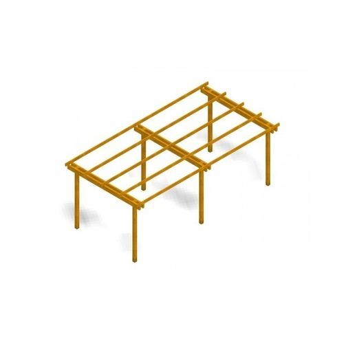 Selbsttragende Pergola - 3.403 - TLF srl - Holz / für öffentliche Bereiche / modern