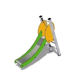 Gerade Rutsche - TOAG0001HIFS  - TLF srl - für Spielplätze / HPL / Aluminium