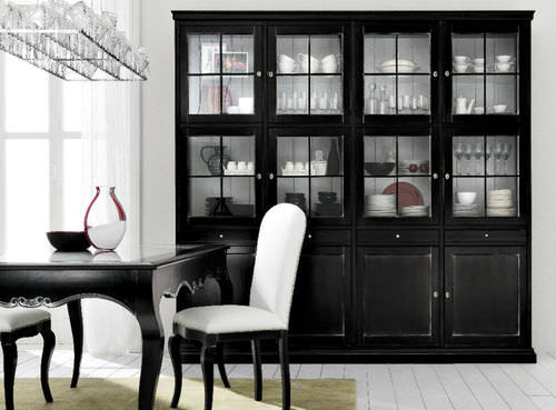 Klassischer Geschirrschrank - 857.NA - Flai - Holz