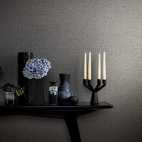 Moderne Tapete - FLORIS : EDIE  - ROMO - Vinyl / einfarbig / Stoffoptik