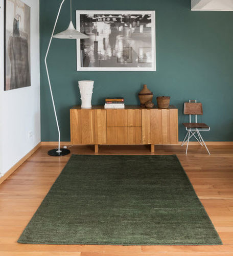 Moderner Teppich - Persian Colors - nanimarquina - einfarbig / Wolle / rechteckig