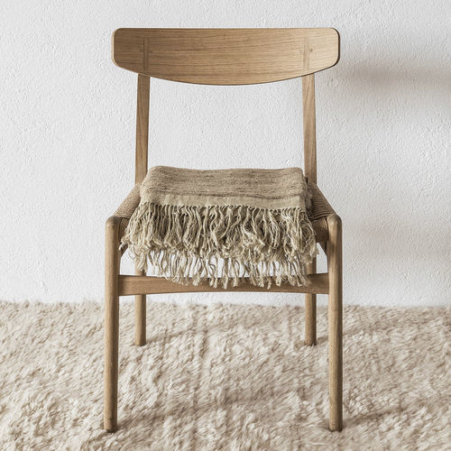 Leinenplaid - Wellbeing - nanimarquina - Seide