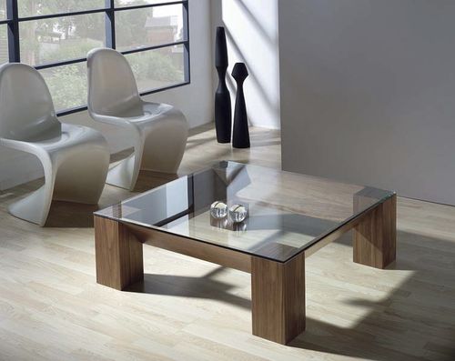 Moderner Couchtisch - ADRA - Tadel Grup - Glas / quadratisch / für Privatgebrauch