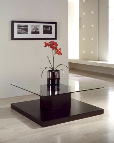 Moderner Couchtisch - OLIVIA - Tadel Grup - Glas / quadratisch / für Privatgebrauch