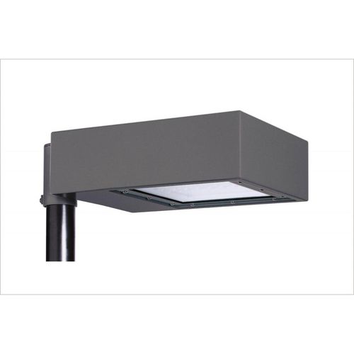 Straßenlaterne - BOX - IDEALLUX - modern / mit Diffusor aus Hartglas / Polycarbonat