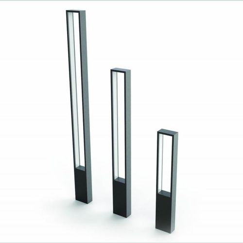 Leuchtpoller für Garten - CALIPSO - IDEALLUX - modern / extrudiertes Aluminium / Polycarbonat