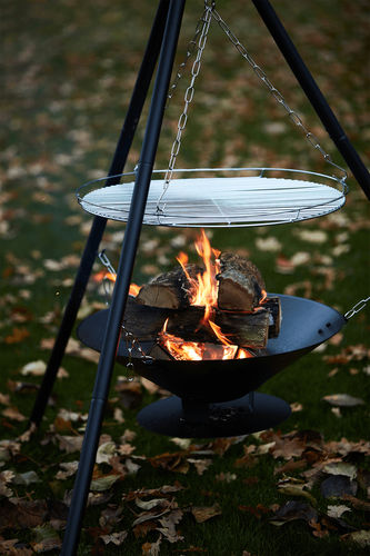 Holz-Gartengrill - Junko - BARBECOOK - bodenstehend / Metall