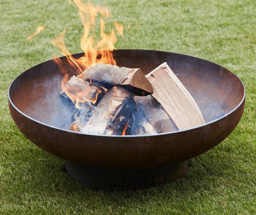 Garten-Feuerstelle / Holz - Jack 60 - BARBECOOK - Gusseisen / lackierter Stahl / rund