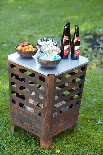Garten-Feuerstelle / Holz - Jill - BARBECOOK - Gusseisen / lackierter Stahl / rund