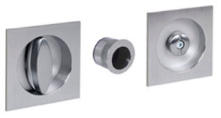 Griff für Schiebetür - SQUARE CATCHES - AGB - Alban Giacomo Spa - Metall / modern