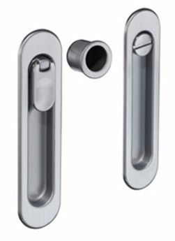 Griff für Schiebetür - OVAL CATCHES - AGB - Alban Giacomo Spa - Metall / modern