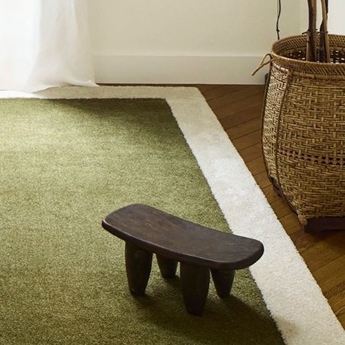 Moderner Teppich - FRAME  - BESANA MOQUETTE - geometrisches Muster / rechteckig / Büschel